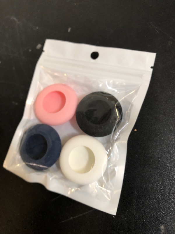 Photo 1 of [4 Pack] Princess Ocean Medallion Watch Adapters - Silicone Cruise Accessories Holder for Carnival Ocean Medallion (2023, 2024, 2025), Fits Watch Wristbands - Black, White, Pink, Dark Blue