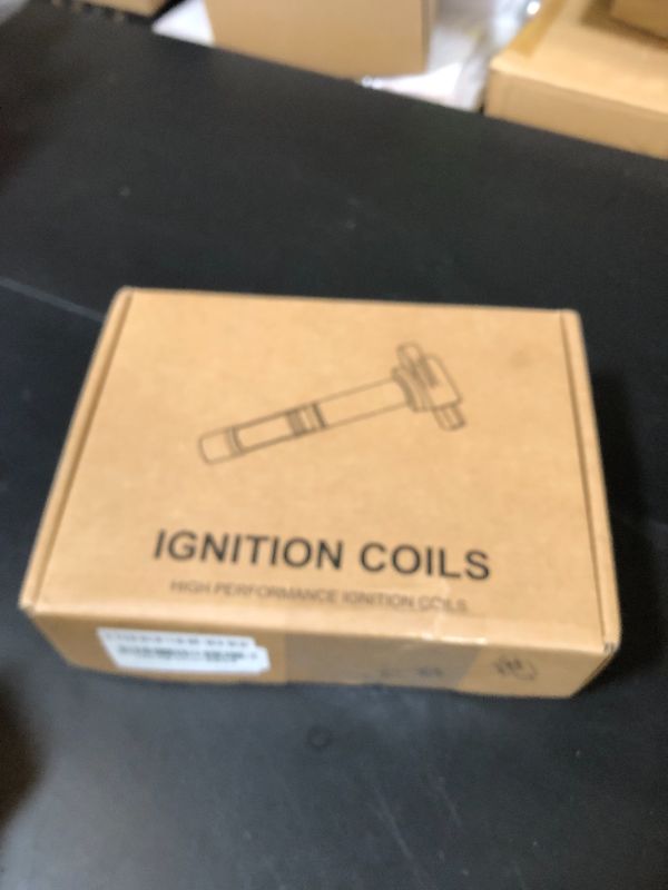 Photo 1 of 4pcs Ignition Coil & Spark Plug Compatible with Nissan Altima Sentra 2.5 2002 2003 2004 2005 2006 2.5L L4 Coil Pack Replaces# UF350 C1398