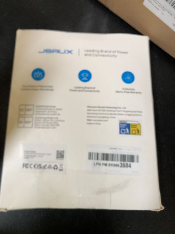 Photo 1 of JSAUX Displayport Cable 10ft 2.1, DP 2.1 Cord Support 16K@60Hz, 8K@120Hz, 4K@240Hz 80Gbps, Backward Compatible with DP1.4/DP1.2, Display Port 2.1 Cable Compatible with Monitor, Laptop, Graphics