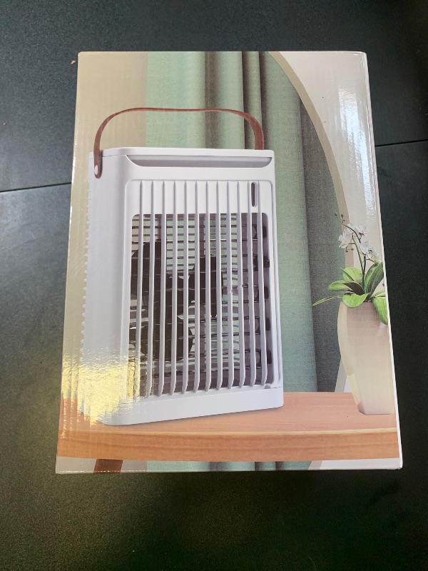 Photo 1 of Portable Air Conditioners - 5 Speed Settings & 4 Cooling Modes Air Conditioner with 680ML Tank, 6H Timer & Remote Control | Powerful Evaporative Cooling Fan | Compact Portable AC for Home, Bedroom
