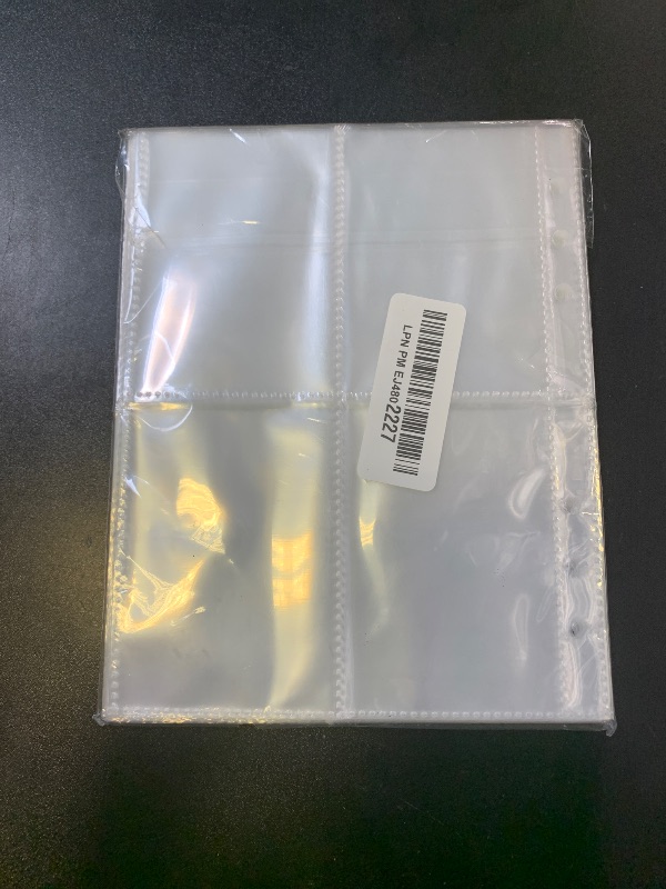 Photo 1 of Patikil A5 Binder Cover, 2 Pcs PP 6 Ring Loose Leaf Binder Protector, Transparent