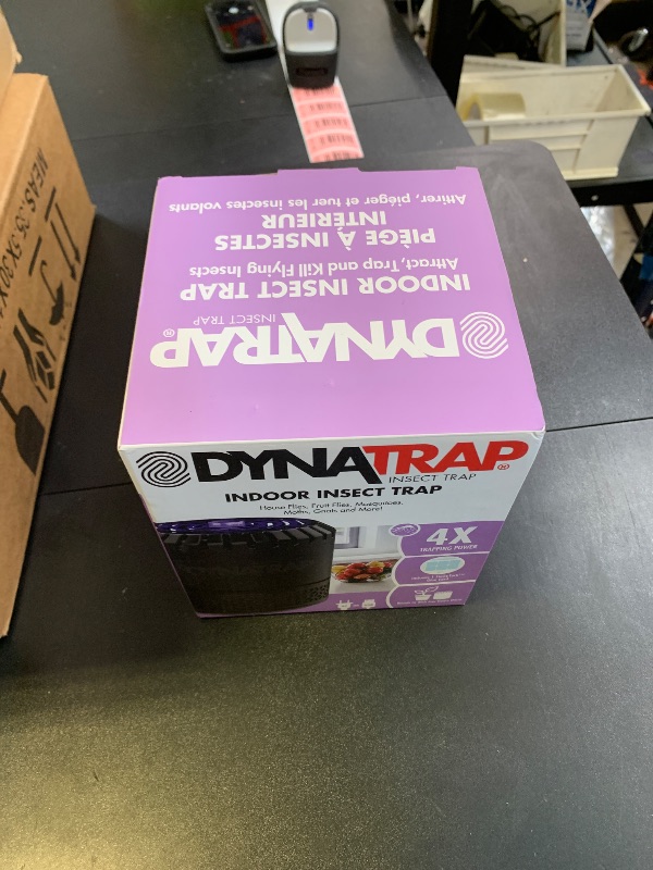 Photo 1 of DynaTrap DT152 Indoor Insect Trap and Killer – Catches and Kills Fruit Flies, Gnats, Moths, Mosquitoes & Other Flying Insects