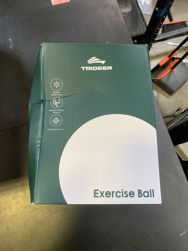 Photo 1 of Trideer Yoga Ball for Exercise, Pregnancy & Birthing, 5 Sizes Exercise Ball for Physical Therapy, Stability, Fitness, Quick Pump Included