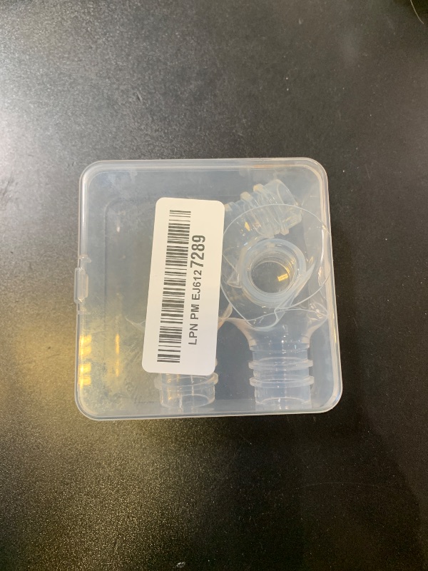 Photo 1 of 18mm Flange Inserts for 24mm Flange/Shield, Compatible with Momcozy/Medela/MOMMED/Bellababy/Spectra Breast Pumps, Pump Parts Replace (4PCS 18mm)