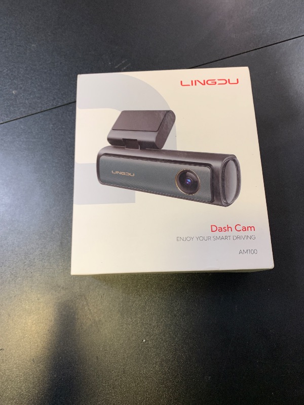 Photo 1 of LINGDU AM100 5G WiFi Dash Cam Front, 4K Dash Cam for Cars with ADAS, Free 64GB SD Card Voice Control, G-Sensor Built-in GPS, WDR 24H Parking Mode, Night Vision Loop Recording, Easy to Install