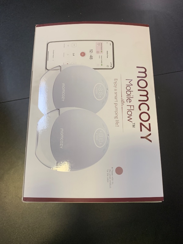 Photo 1 of Momcozy Breast Pump Hospital-Grade, Hands Free Breast Pump App with Leak-Proof DoubleFit Flange, Personalized Multi-Modes & 15 Levels, 2 Count