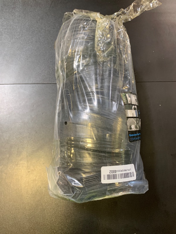 Photo 1 of Hon&Guan 4'' Insulated Flexible Duct 8 FT Long, Black Noise Reducer Hose Silencer for Inline Duct Fan of Air Conditioner HVAC Ventilation System.