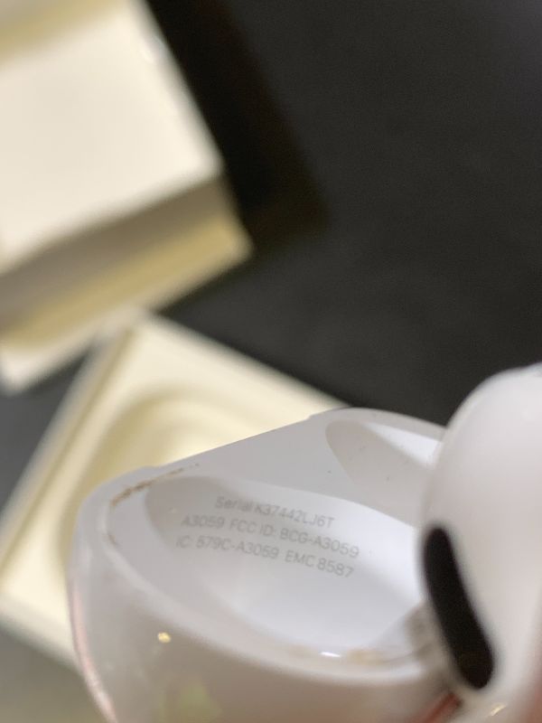 Photo 1 of Apple AirPods 4 Wireless Earbuds, Bluetooth Headphones, with Active Noise Cancellation, Adaptive Audio, Transparency Mode, Personalized Spatial Audio, USB-C Charging Case, Wireless Charging, H2 Chip