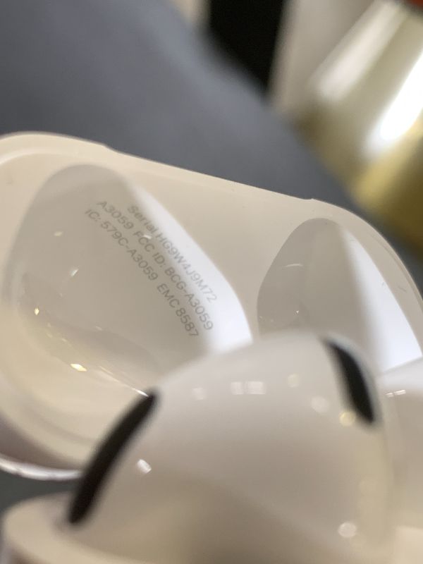 Photo 1 of Apple AirPods 4 Wireless Earbuds, Bluetooth Headphones, with Active Noise Cancellation, Adaptive Audio, Transparency Mode, Personalized Spatial Audio, USB-C Charging Case, Wireless Charging, H2 Chip