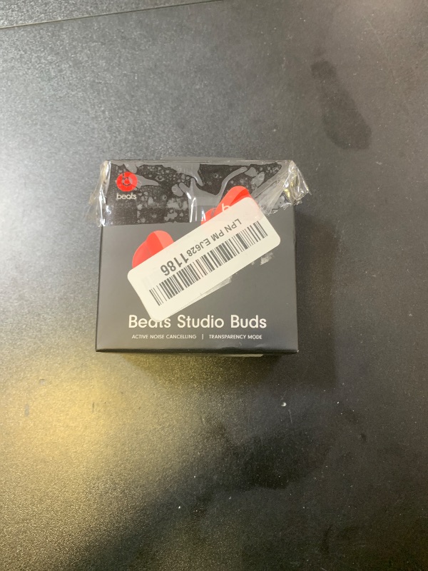 Photo 1 of Beats Studio Buds - True Wireless Noise Cancelling Earbuds - Compatible with Apple & Android, Built-in Microphone, IPX4 Rating, Sweat Resistant Earphones, Class 1 Bluetooth Headphones - Red
