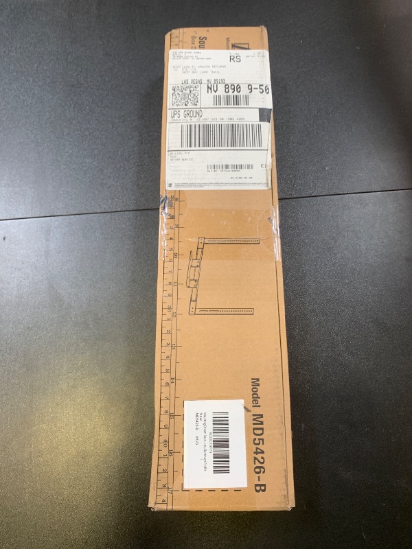 Photo 1 of Mounting Dream Soundbar Mount with Easy Access Design for SONOS Beam, SoundBar Bracket with Sliding Block Fits TV up to VESA 600x400mm, Compatible with The Beam Constructed of Duty Aluminum Profile
