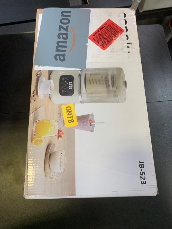 Photo 1 of 58oz Nut Milk Maker Machine, 10 in 1 Automatic Nut Milk Maker with 20 Blades, LED Display, Soy Milk Maker with 24H Delay Start&12H Keep Warm, Almond Milk Maker for Homemade Oat, Milk Shake, Cream
