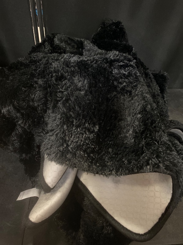 Photo 1 of 5x7 Rugs for Living Room, Black, Fluffy Shaggy Soft Area Rug, Non-Slip Indoor Floor Carpet for Bedroom, Kids Baby Boys Teen Dorm Home Decor Aesthetic, Nursery