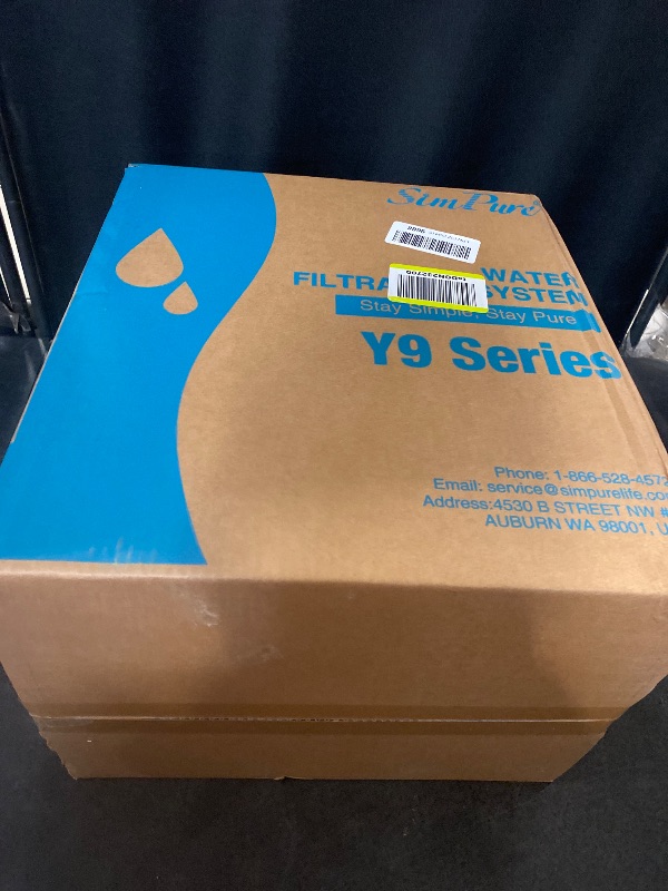 Photo 1 of Y9A UV Countertop Reverse Osmosis Water Filter, Alkaline Remineralization 300 GPD 6 Stage Purification, RO Water Filtration System, Super Fast Filtering Portable Water Purifier