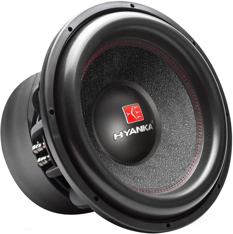 Photo 1 of H YANKA BSF-18-2 12 Inch Subwoofer - 2600W MAX Power Car Audio Bass Speaker - 2.5" Dual Voice Coil, 2 Ohm Impedance, Aluminum Basket, Paper Cone Subwoofer for Cars