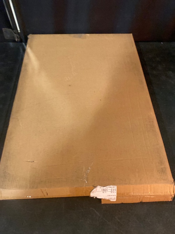 Photo 1 of A2 Frame in Black, Metal Thin Board Poster Picture Frame with Acrylic Plexiglass for Pictures A2 with Mat or 11.7x16.5 without Mat for Horizontal and Vertical