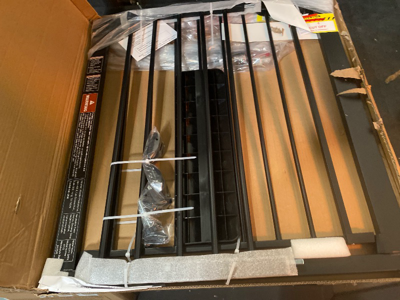 Photo 1 of Cumbor 29.7-46" Baby Gate for Stairs, Mom's Choice Awards Winner-Auto Close Dog Gate for The House, Gifts for Mom, Easy Install Pressure Mounted Pet Gates for Doorways, Black