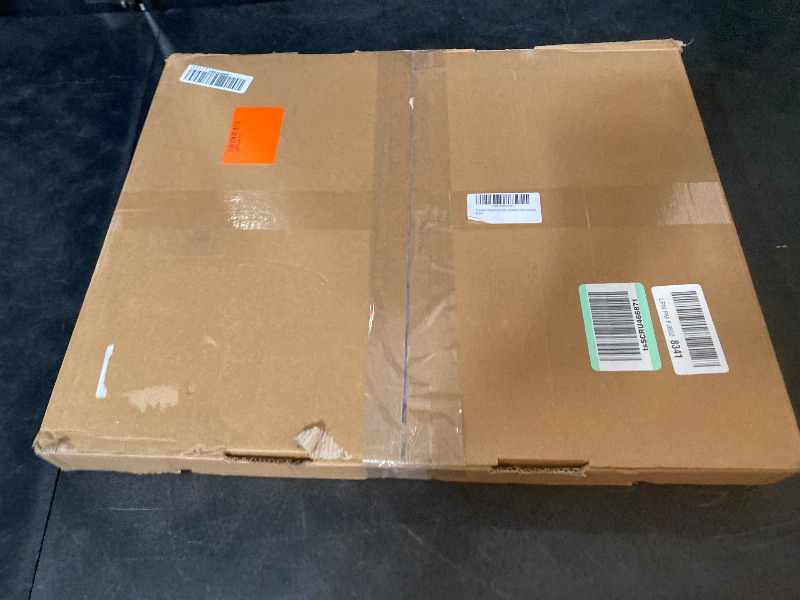 Photo 1 of C Shaped End Table for Couch Small Places, Space Saver Round Side Table for Sofa and Bedside with Wheels, Coffee and Eating Snack Time Tray for Living Room, Office (Natural)