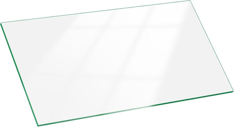 Photo 1 of Upgrad 242087903 Refrigerator Glass Shelf Compatible with Kenmore Crosley Frigidaire Refrigerator Glass Shelf Insert Crisper Shelf, Replace 3513408 AP5952231 PS10060201 EAP10060201 glass shelf