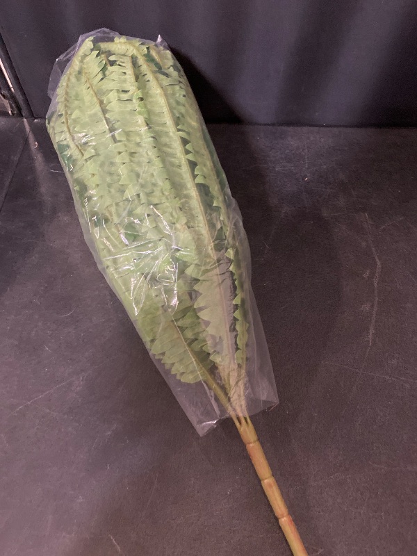 Photo 1 of 50" Artificial Boston Ferns, Fake Bush Plants, Large Faux Ferns with 96 Fronds for Outdoors Home Decor