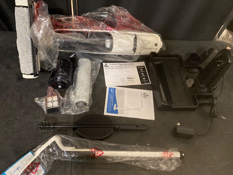 Photo 1 of Bissell TurboClean Cordless Hard Floor Cleaner Mop and Lightweight Wet/Dry Vacuum