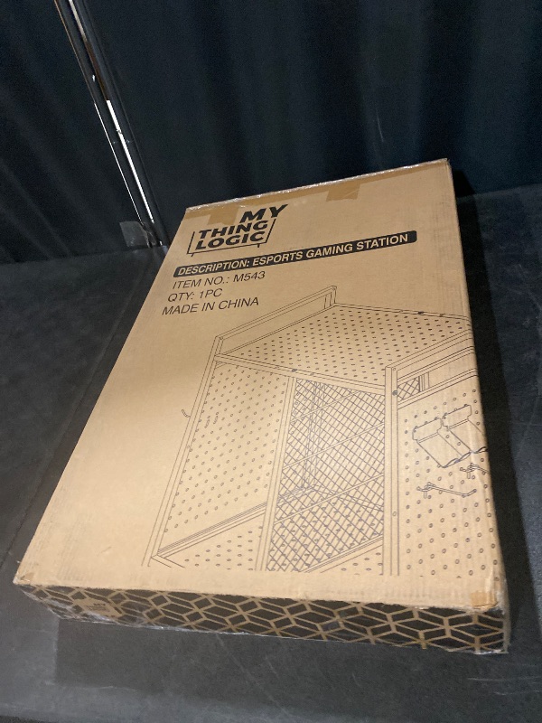 Photo 1 of 3-Tier Printer Stand, 19.7" D×23.6" W×26.5" H Extra Large Printer Table with Storage Shelves, Rolling Cart with Lockable Wheels for Home Office, Black