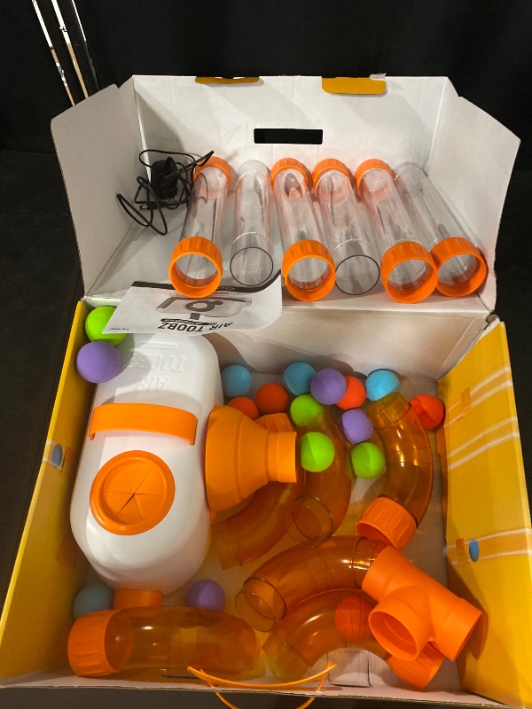 Photo 1 of Fat Brain Toys The Original Air Toobz, Air-Powered STEM Building Toys for Kids & Teens, Kids Building Toys, STEM Toys for 3+ Year Old