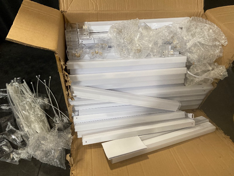 Photo 1 of Hexagon LED Garage Light-456W 54720LM Super Bright 5000K Honeycomb Light for Warehouse, Basement, Auto Shop