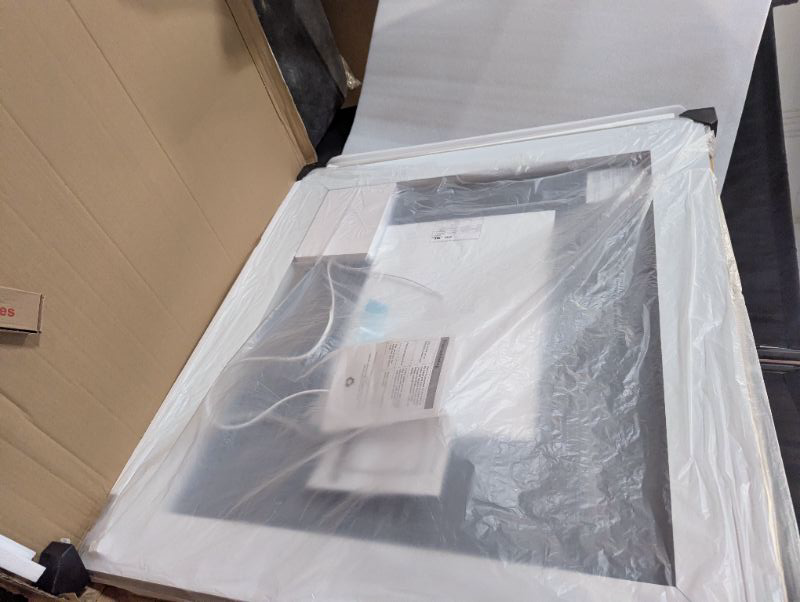 Photo 1 of 40x36 Gold Framed LED Bathroom Mirror with Lights, Backlit & Front Lit, Anti-Fog Metal Frame Lighted Vanity Mirror for Bathroom Wall, 3 Colors, Dimmable, Memory, Shatter-Proof Tempered Glass