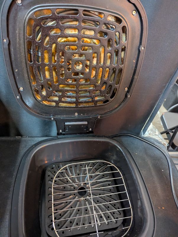 Photo 1 of Sur La Table Left Hinge Multi-Function Air Fryer, 13 qt, Black