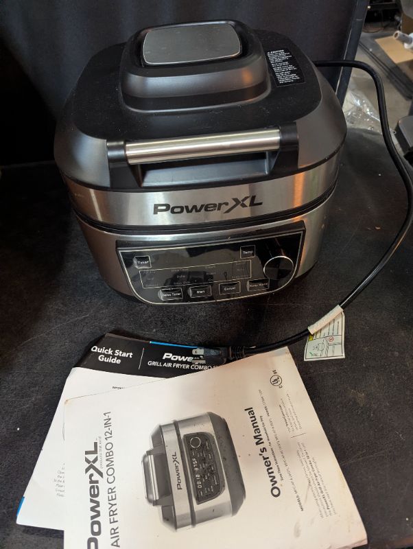 Photo 1 of Sur La Table Left Hinge Multi-Function Air Fryer, 13 qt, Black