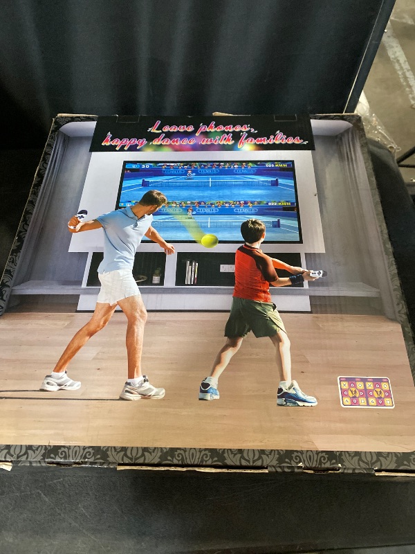 Photo 1 of Flannel Dance Mat for TV with Camera, Non-Slip Exercise Dance Pad with Yoga Mode for Kids & Adults, Family-Friendly Electronic Game Mat Toy Gifts for Girls & Boys (Purple)