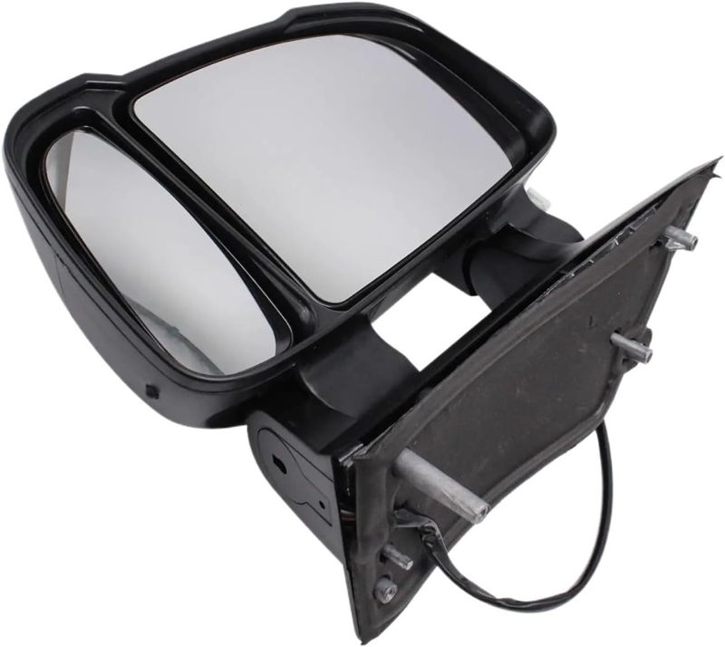 Photo 1 of Car Side Mirror Glass 7701061191 Right Compatible With Peugeot Boxer And Fiat Ducato 2006-2023 - Replacement Convex Wide Angle View