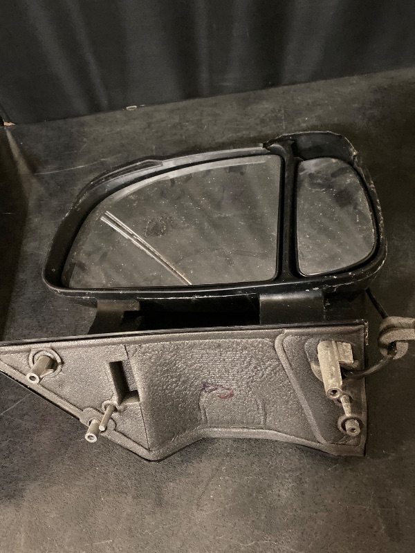 Photo 1 of Car Side Mirror Glass 7701061191 Right Compatible With Peugeot Boxer And Fiat Ducato 2006-2023 - Replacement Convex Wide Angle View