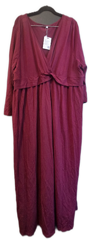 Photo 1 of 5XL Red Flared Dress