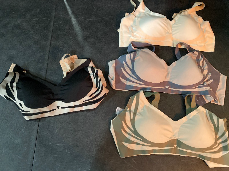 View 2 of (unknown size) Wireless Push Up Bra,Eversocute Bras for Senior Women,Soft Comfortable Gather Bra