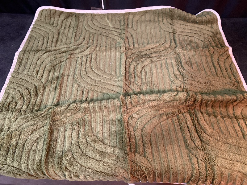 Photo 1 of Backrest Cover Dog Green Sofa Covers Soft Fuzzy Sofa Cover Pet Friendly, Non Slip Sofa Cover for Living Room Pet Couch Cover, 35.4x35.4 inch