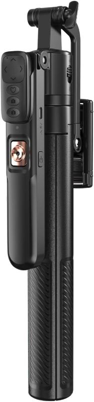 Photo 1 of Auto-Face Tracking Tripod, 70" Selfie Stick Tripod with Remote, Phone Tripod for iPhone and Android, 360° Rotation & Gesture Control for Hands-Free Selfies, Vlogs, and Live Streams