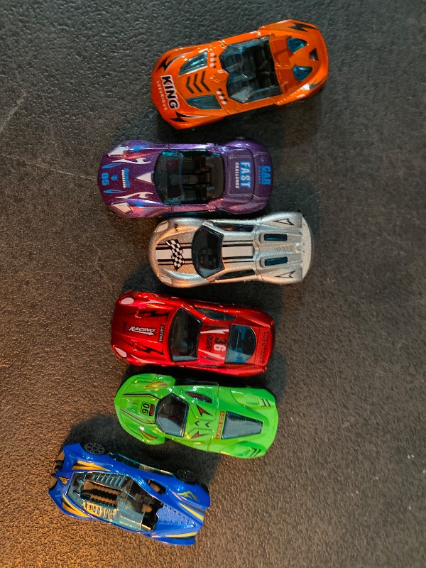 Photo 1 of 28 Valentines Day Gifts Cards with Die-Cast Racing Cars Vehicle for Kids School Classroom Exchange Party Favor Gift Supplies