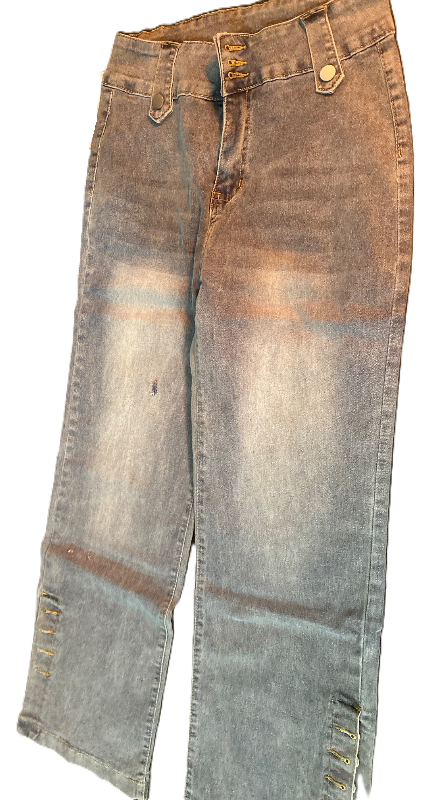 Photo 1 of L Womens Jeans light wash Mid Rise
