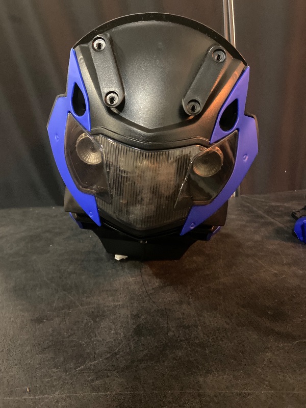 Photo 1 of Garvee Kids 6V Ride On Motorcycle, Battery Powered Ride On Toys w/Treaded Tires, Working Headlight, Horn, Music, Training Wheels, Stable Electric Toddler Motorcycle for Kids, Gift for Boys Girls, Blue