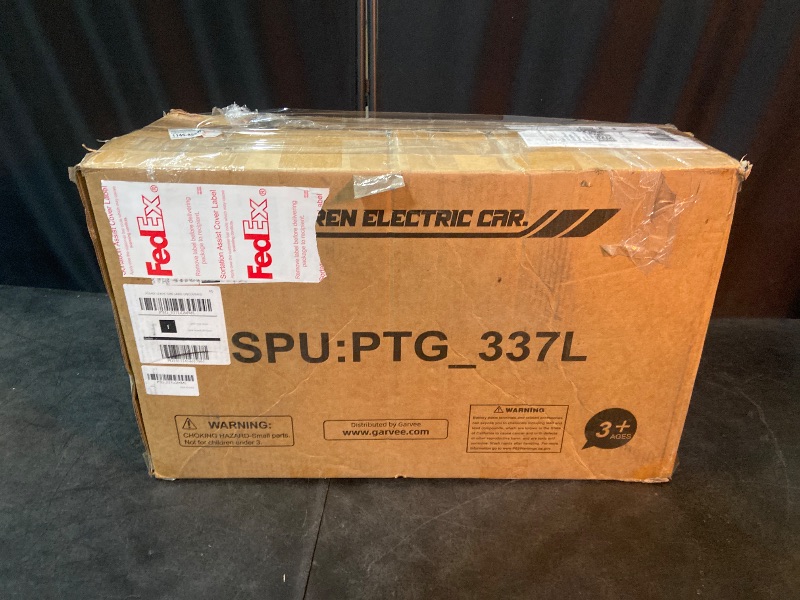 Photo 1 of Garvee Kids 6V Ride On Motorcycle, Battery Powered Ride On Toys w/Treaded Tires, Working Headlight, Horn, Music, Training Wheels, Stable Electric Toddler Motorcycle for Kids, Gift for Boys Girls, Blue