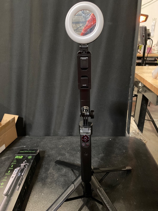 Photo 1 of  Auto Face Tracking Tripod for iPhone, 360° Rotation Phone Tripod with Wireless Remote and Phone Holder, Selfie Stick for Android, Applied to YouTube, Tiktok, Facetime