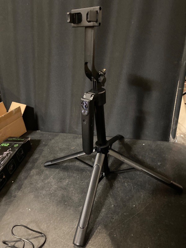 Photo 1 of  Auto Face Tracking Tripod for iPhone, 360° Rotation Phone Tripod with Wireless Remote and Phone Holder, Selfie Stick for Android, Applied to YouTube, Tiktok, Facetime