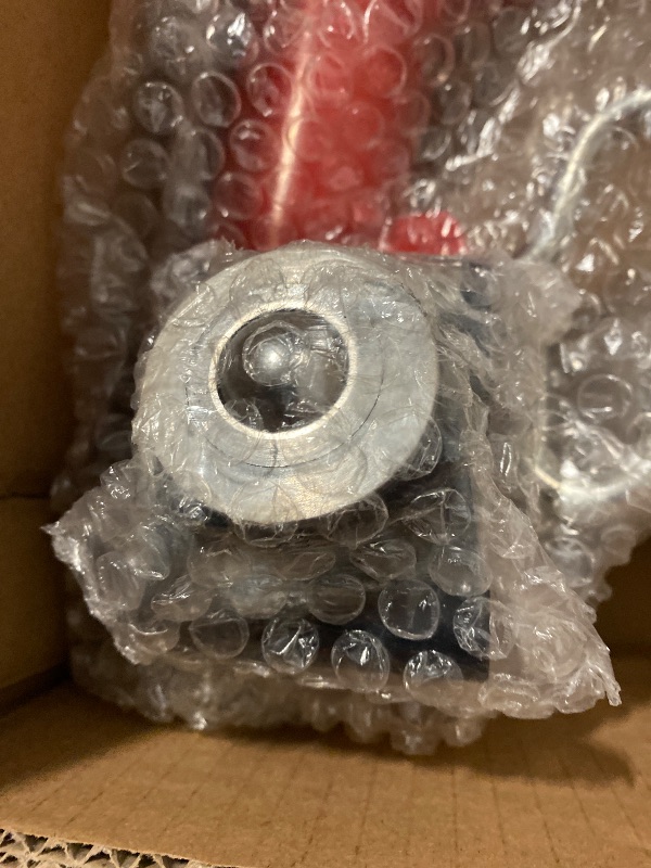 Photo 1 of Garvee V-Head Pipe Jack Stand with Rolling Balls, Adjustable 28"-52" Height,1300 LBS Load Capacity, Heavy Duty Steel, Foldable Legs, Portable for Welding