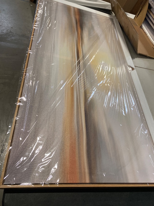 Photo 1 of Framed Wall Art Abstract Seascape Canvas Printing Wall Decor Artwork for Living Room Bedroom Dining Room Home Office Decor 30x60inch
