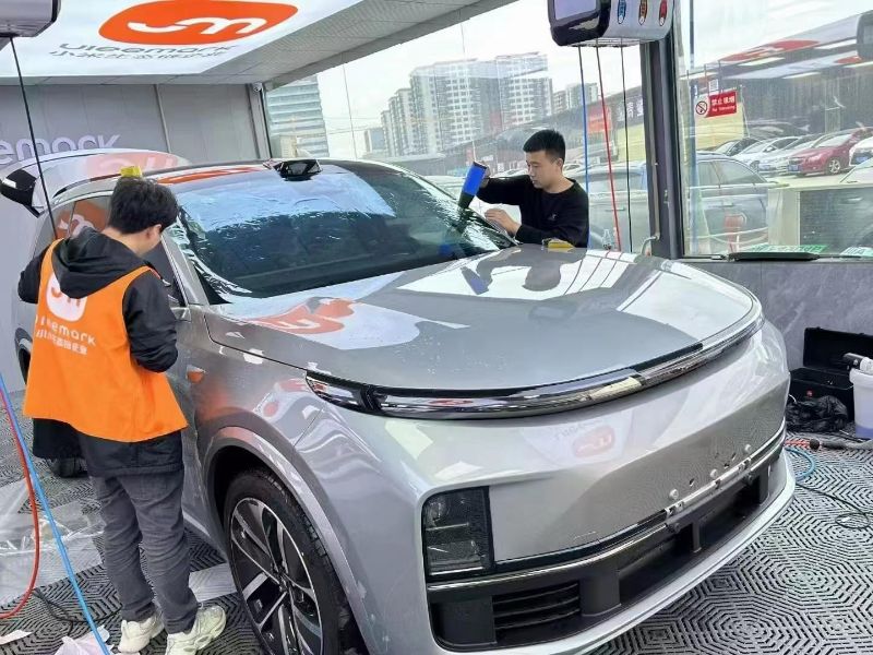 Photo 1 of Generic TPU PPF Car Paint Protection Film, (5 Feet x 16.6 Feet) Clear Premium Multi Car Roll,Self Healing Gloss Clear Polyurethane Film
