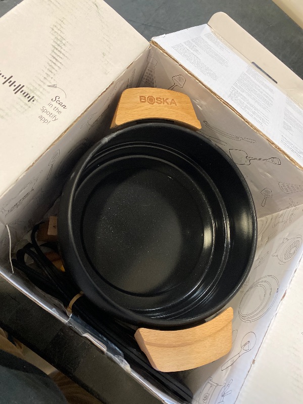 Photo 1 of Boska Electric Fondue Set Party 2.3 L - Electric Fondue - For Cheese Fondue, Chocolate Fondue, Hotpot - Temperature Control - 2.3 Litres - Fondue Device