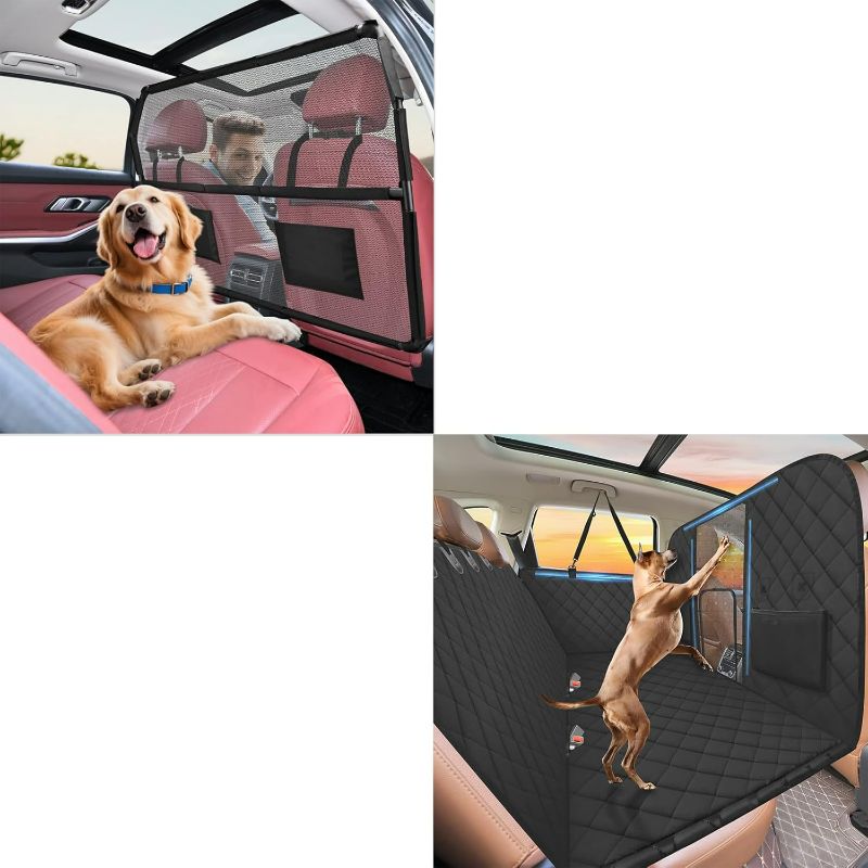 Photo 1 of High Barrier Back Seat Extender for Dogs and Dog Barrier for SUV
