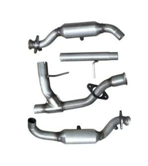 Photo 1 of NINTE Catalytic Converter Set For 2011-2014 Ford F150 5.0L V8 Both Sides Y Pipe OEM PN:645251(Left)/645252(Right)